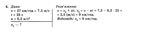 Завдання № 4 - Вправа 4 - ГДЗ Фізика 10 клас Є.В. Коршак, О.І. Ляшенко, В.Ф. Савченко 2010 - Рівень стандарту