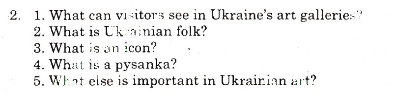 Завдання № 2 - Variant 2 - ГДЗ Англійська мова 10 клас С.В. Мясоєдова 2010 - Зошит для контролю знань (до підручника О.Д. Карп’юк)