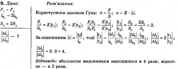 Завдання № 9 - Вправа 17 - ГДЗ Фізика 10 клас Т.М. Засєкіна, М.В. Головко 2010 - Профільний рівень