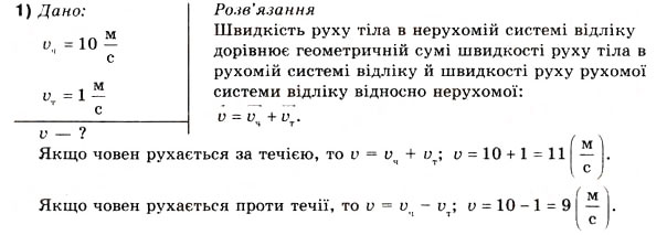 Завдання № 1 - Вправа 6 - ГДЗ Фізика 10 клас В.Г. Бар’яхтар, Ф.Я. Божинова 2010 - Академічний рівень