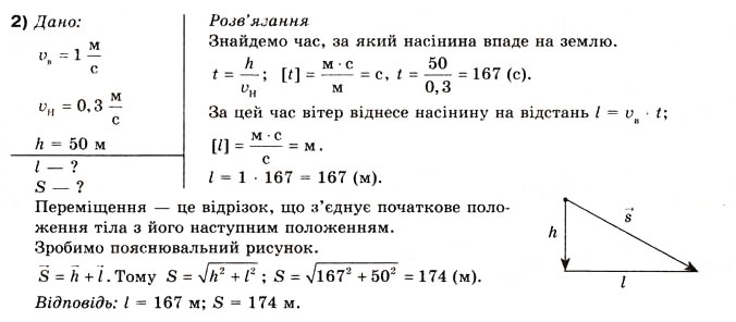 Завдання № 2 - Вправа 6 - ГДЗ Фізика 10 клас В.Г. Бар’яхтар, Ф.Я. Божинова 2010 - Академічний рівень
