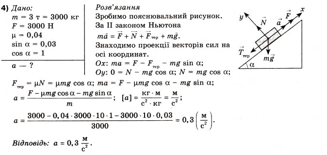 Завдання № 4 - Вправа 24 - ГДЗ Фізика 10 клас В.Г. Бар’яхтар, Ф.Я. Божинова 2010 - Академічний рівень