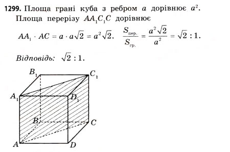 Завдання № 1299 - ДОДАТКОВІ ЗАВДАННЯ - ГДЗ Математика 11 клас Г.П. Бевз, В.Г. Бевз 2011 - Рівень стандарту