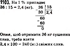 Завдання № 1103 - 38. Знаходження числа за його відсотками - ГДЗ Математика 5 клас А.Г. Мерзляк, В.Б. Полонський, М.С. Якір 2013