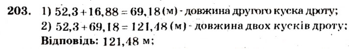 Завдання № 203 - Варіант 3 - ГДЗ Математика 5 клас А.Г. Мерзляк, В.Б. Полонський, М.С. Якір 2013 - Збірник задач і завдань для тематичного оцінювання