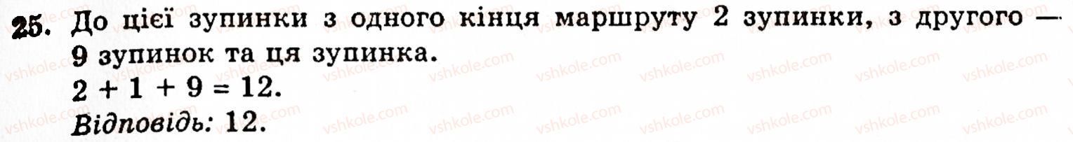 Завдання № 25 - § 1. Порівняння натуральних чисел. Додавання та віднімання - ГДЗ Математика 5 клас Г.М. Янченко, В.Р. Кравчук 2010
