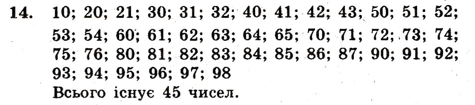 Завдання № 14 - Номери 7-100 - ГДЗ Математика 5 клас А.Г. Мерзляк, В.Б. Полонський, М.С. Якір 2013 - Робочий зошит