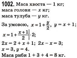Завдання № 1002 - § 25. Знаходження дробу від числа і числа за його дробом - ГДЗ Математика 5 клас Н.А. Тарасенкова, І.М. Богатирьова, О.П. Бочко, О.М. Коломієць, З.О. Сердюк 2013