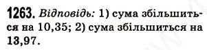 Завдання № 1263 - § 30. Додавання і віднімання десяткових дробів - ГДЗ Математика 5 клас Н.А. Тарасенкова, І.М. Богатирьова, О.П. Бочко, О.М. Коломієць, З.О. Сердюк 2013