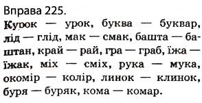 Завдання № 225 - § 20. Звуки мови й звуки мовлення - ГДЗ Українська мова 5 клас О.П. Глазова 2013