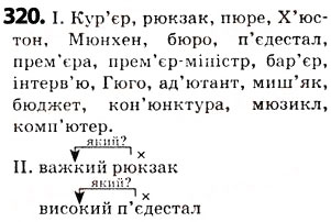 Завдання № 320 - § 39. Написання слів іншомовного походження - ГДЗ Українська мова 5 клас О.В. Заболотний 2013
