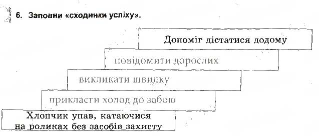 Завдання № 6 - Активний відпочинок - ГДЗ Основи здоров'я 5 клас Т.Є. Бойченко, І.П. Василашко, О.К. Гурська 2013 - Зошит
