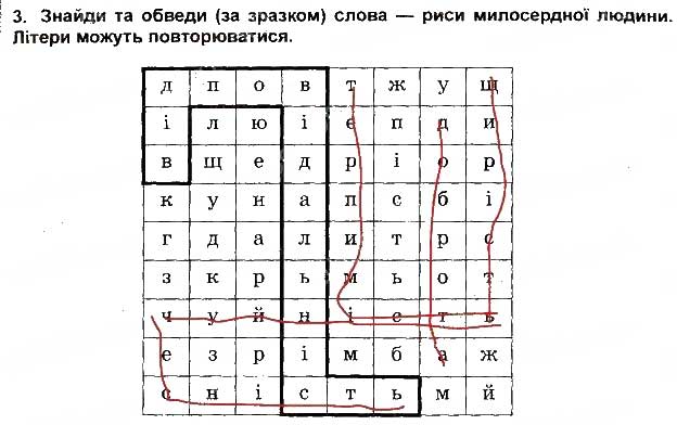 Завдання № 3 - Будь милосердним - ГДЗ Основи здоров'я 5 клас Т.Є. Бойченко, І.П. Василашко, О.К. Гурська 2013 - Зошит