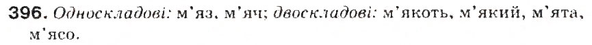 Завдання № 396 - § 43. Правила вживання апострофа - ГДЗ Українська мова 5 клас С.Я. Єрмоленко, В.Т. Сичова 2013