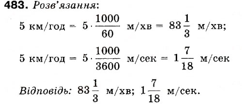 Завдання № 483 - 14. Ділення дробів - ГДЗ Математика 6 клас А.Г. Мерзляк, В.Б. Полонський, М.С. Якір 2006
