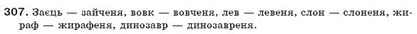 Завдання № 307 - § 19. Поділ іменників на відміни. Відмінювання іменників - ГДЗ Українська мова 6 клас О.П. Глазова, Ю.Б. Кузнецов 2006
