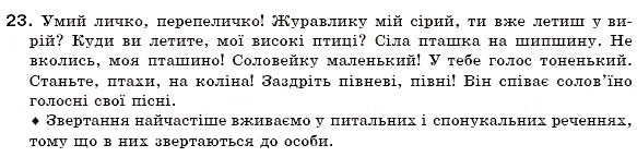 Завдання № 23 - § 2. Звертання. Вставні слова та сполучення слів - ГДЗ Українська мова 6 клас О.П. Глазова, Ю.Б. Кузнецов 2006