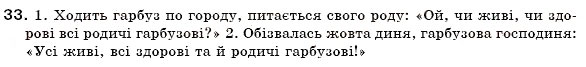 Завдання № 33 - § 3. Пряма мова. Діалог - ГДЗ Українська мова 6 клас О.П. Глазова, Ю.Б. Кузнецов 2006