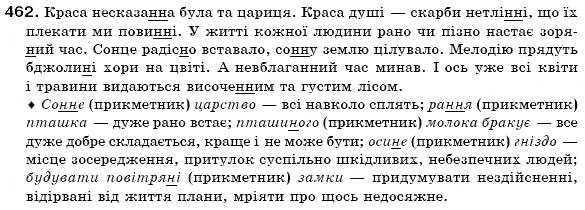 Завдання № 462 - § 30. Написання -нн- і -н- у прикметниках - ГДЗ Українська мова 6 клас О.П. Глазова, Ю.Б. Кузнецов 2006