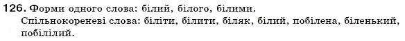 Завдання № 126 - § 13. Основні способи словотворення в українській мові - ГДЗ Українська мова 6 клас С.Я. Єрмоленко, В.Т. Сичова 2006