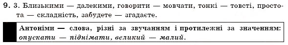 Завдання № 9 - § 1. Краса і багатство української мови - ГДЗ Українська мова 6 клас С.Я. Єрмоленко, В.Т. Сичова 2006