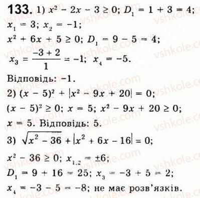 Завдання № 133 - Варіант 2 - ГДЗ Алгебра 8 клас А.Г. Мерзляк, В.Б. Полонський, Ю.М. Рабінович, M.С. Якір 2008 - Збірник задач і контрольних робіт