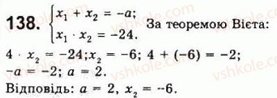 Завдання № 138 - Варіант 2 - ГДЗ Алгебра 8 клас А.Г. Мерзляк, В.Б. Полонський, Ю.М. Рабінович, M.С. Якір 2008 - Збірник задач і контрольних робіт