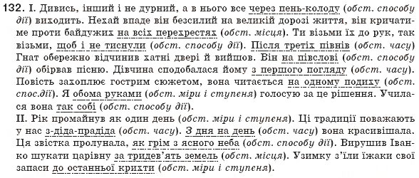 Завдання № 132 - § 13. Обставина. Види обставин - ГДЗ Українська мова 8 клас М.І. Пентилюк, І.В. Гайдаєнко, А.І. Ляшкевич, С.А. Омельчук 2008