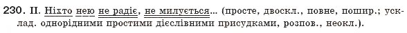 Завдання № 230 - § 22. Узагальнювальні слова в реченнях з однорідними членами - ГДЗ Українська мова 8 клас М.І. Пентилюк, І.В. Гайдаєнко, А.І. Ляшкевич, С.А. Омельчук 2008