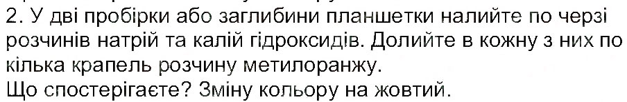Завдання № 2 - Сторінка 62 - ГДЗ Хімія 8 клас М.М. Савчин 2013 - Робочий зошит