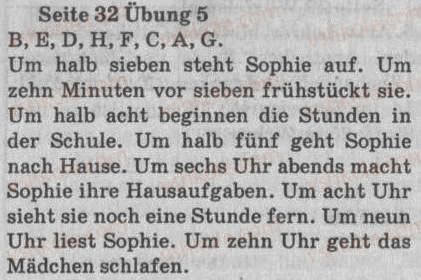 Завдання № 5 - St. 11. Morgenstunde hat Gold im Munde - ГДЗ Німецька мова 8 клас С.І. Сотникова 2008 - 4 рік навчання