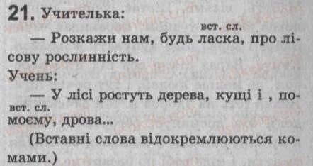 Завдання № 21 - § 2. Словосполучення і речення. Члени речення (у тому числі однорідні). Звертання. Вставні слова - ГДЗ Українська мова 8 клас С.Я. Єрмоленко, В.Т. Сичова 2008