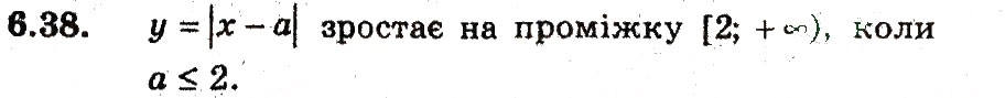 Завдання № 38 - 6. Зростання і спадання функції - ГДЗ Алгебра 9 клас А.Г. Мерзляк, В.Б. Полонський, М.С. Якір 2009 - Поглиблений рівень вивчення