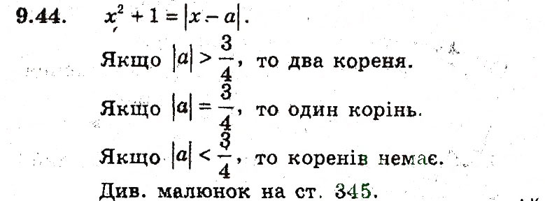 Завдання № 44 - 9. Як побудувати графіки функцій у = f(х) + b i у = f (х + а) - ГДЗ Алгебра 9 клас А.Г. Мерзляк, В.Б. Полонський, М.С. Якір 2009 - Поглиблений рівень вивчення