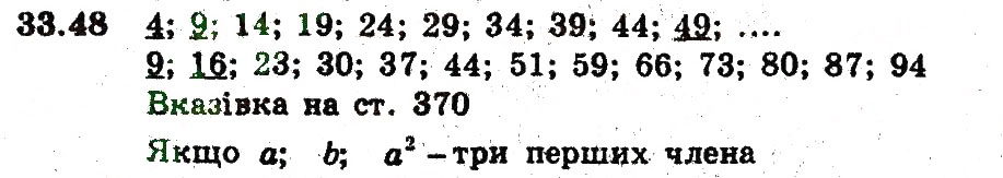 Завдання № 48 - 33. Арифметична прогресія - ГДЗ Алгебра 9 клас А.Г. Мерзляк, В.Б. Полонський, М.С. Якір 2009 - Поглиблений рівень вивчення