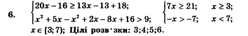 Завдання № 6 - Контрольна робота №1 - ГДЗ Алгебра 9 клас А.Г. Мерзляк, В.Б. Полонський, Ю.М. Рабінович, M.С. Якір 2010 - Збірник задач і контрольних робіт