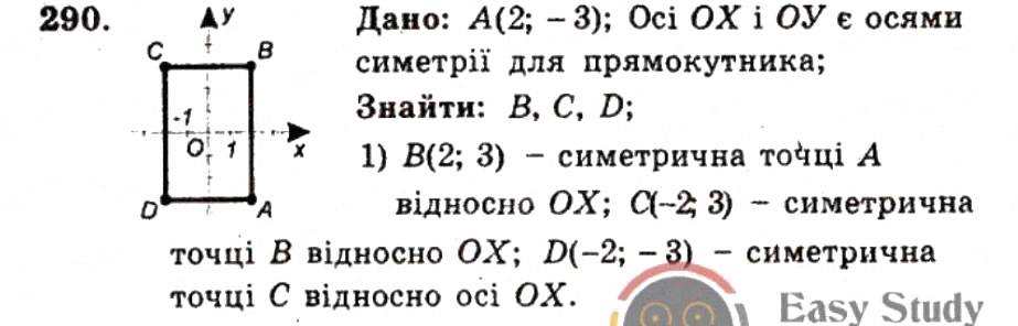 Завдання № 290 - ВАРІАНТ 2 - ГДЗ Геометрія 9 клас А.Г. Мерзляк, В.Б. Полонський, Ю.М. Рабінович, M.С. Якір 2010 - Збірник задач і контрольних робіт