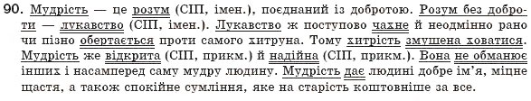 Завдання № 90 - § 9. Тире між підметом і присудком - ГДЗ Українська мова 8 клас М.І. Пентилюк, І.В. Гайдаєнко, А.І. Ляшкевич, С.А. Омельчук 2008