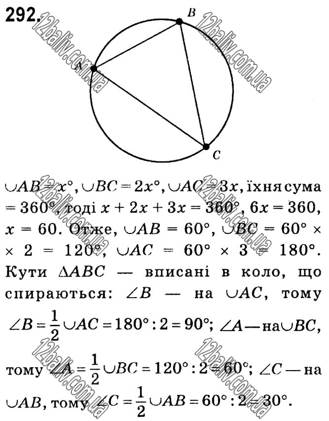 Завдання № 292 - § 1. Чотирикутники - ГДЗ Геометрія 8 клас А.Г. Мерзляк, В.Б. Полонський, М.С. Якір 2021 