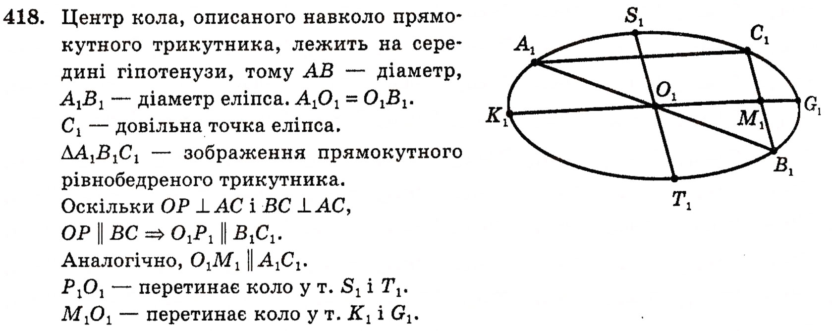 Завдання № 418 - § 11. Методи побудови перерізів многогранників - ГДЗ Геометрія 10 клас Г.П. Бевз, В.Г. Бевз, Н.Г. Владимирова 2010 - Профільний рівень