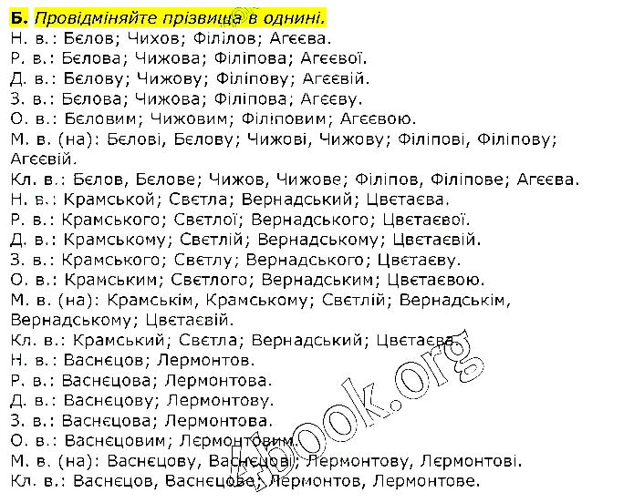 Завдання №  Стр.137 (7Б) - 43. Написання прізвищ - 44-45 Географічних назв - ОРФОЕПІЧНА НОРМА - ГДЗ Українська мова 10 клас О.М. Авраменко 2018 