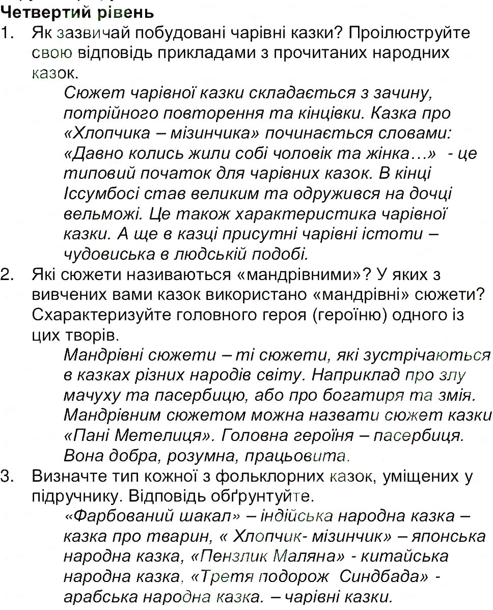 Завдання № 4 - Сторінка 62 - ГДЗ Світова література 5 клас Є.В. Волощук 2013