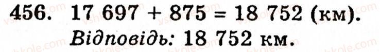 Завдання № 456 - § 2. Множення і ділення - ГДЗ Математика 5 клас Г.М. Янченко, В.Р. Кравчук 2010
