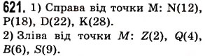 Завдання № 621 - § 18. Координатний промінь. Шкала - ГДЗ Математика 5 клас О.С. Істер 2013