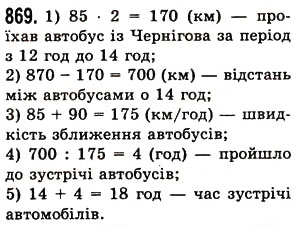 Завдання № 869 - § 25. Прямокутний паралелепіпед. Куб. Піраміда - ГДЗ Математика 5 клас О.С. Істер 2013
