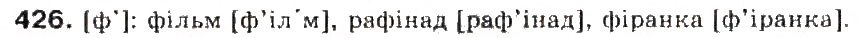 Завдання № 426 - § 45. Написання слів іншомовного походження. Ознайомлення із словником іншомовних слів - ГДЗ Українська мова 5 клас С.Я. Єрмоленко, В.Т. Сичова 2013