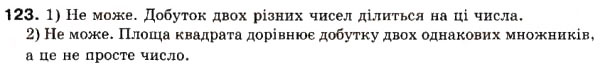 Завдання № 123 - 4. Прості й складені числа - ГДЗ Математика 6 клас А.Г. Мерзляк, В.Б. Полонський, М.С. Якір 2006