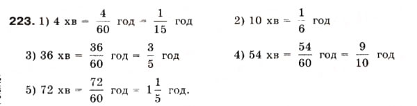 Завдання № 223 - 8. Скорочення дробів - ГДЗ Математика 6 клас А.Г. Мерзляк, В.Б. Полонський, М.С. Якір 2006