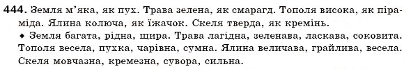 Завдання № 444 - § 28. Творення прикметників - ГДЗ Українська мова 6 клас О.П. Глазова, Ю.Б. Кузнецов 2006