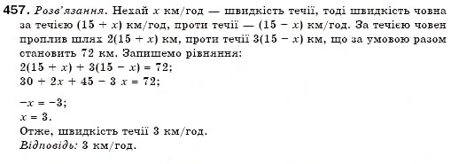 Завдання № 457 - 13. Множення многочлена на многочлен - ГДЗ Алгебра 7 клас Г.М. Янченко, В.Р. Кравчук 2008